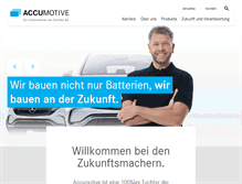 Tablet Screenshot of accumotive.de